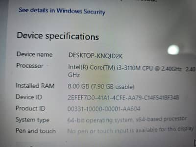 HP laptop in Mint Condition