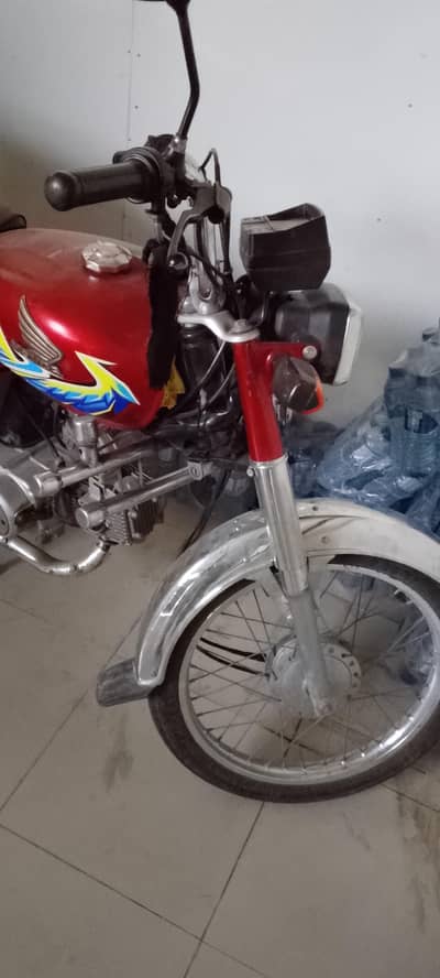 Honda CD 70 motorcycle 2021 model Islamabad registration   03348412172