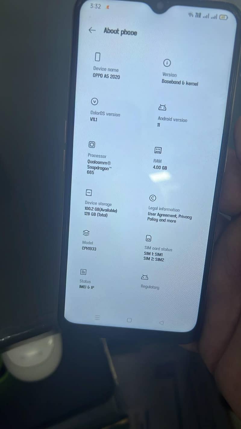 OPPO A5 0