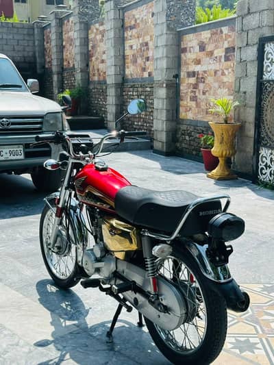 honda cg 125cc gold edition