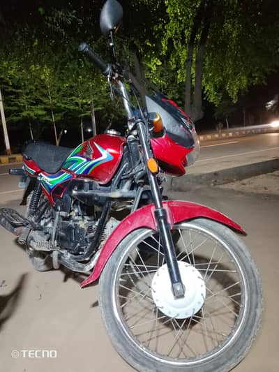 Prider Honda 100 Cc bike condition 10 by 10