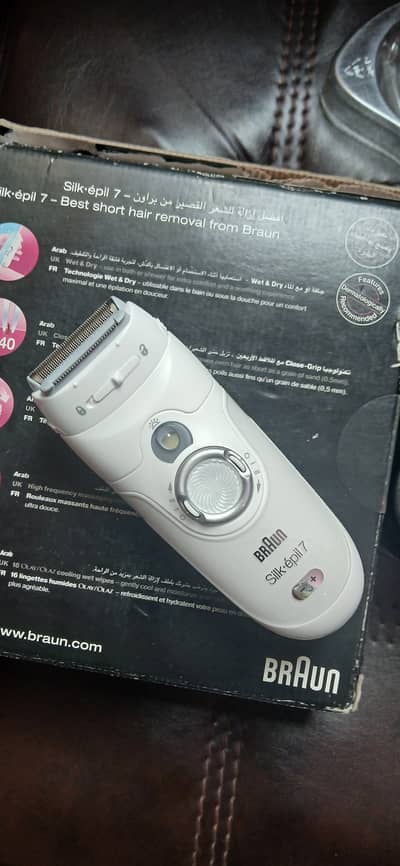 Braun epil 7 epilator hair removal