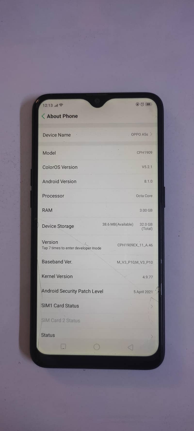 OPPO A5s 1