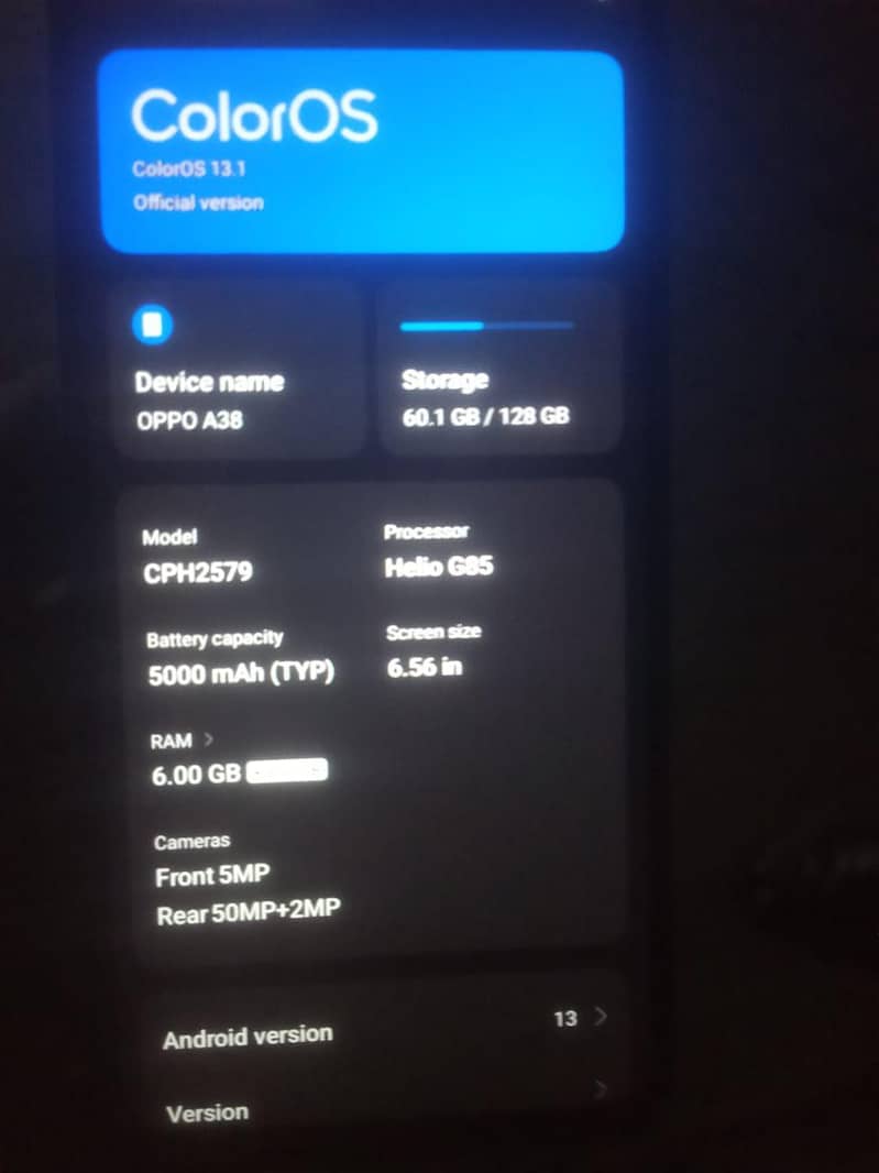 OPPO A38 5