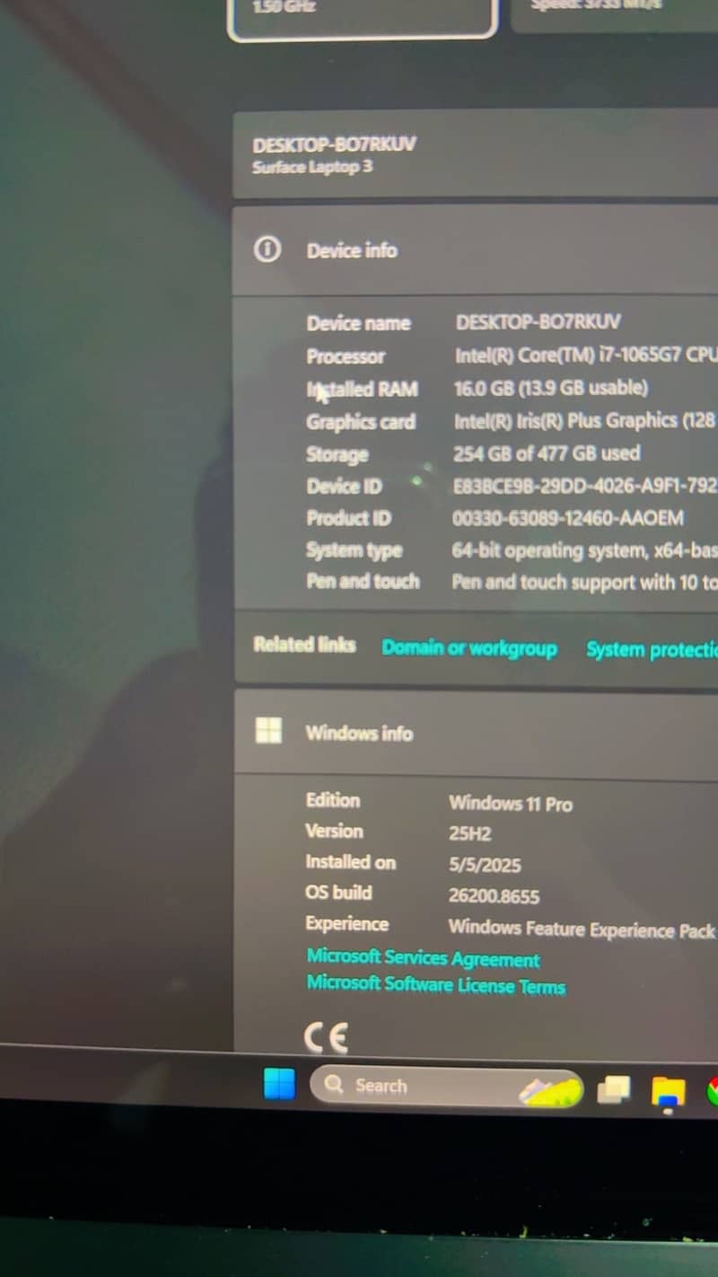 Microsoft surface book3 with touchscreen 5