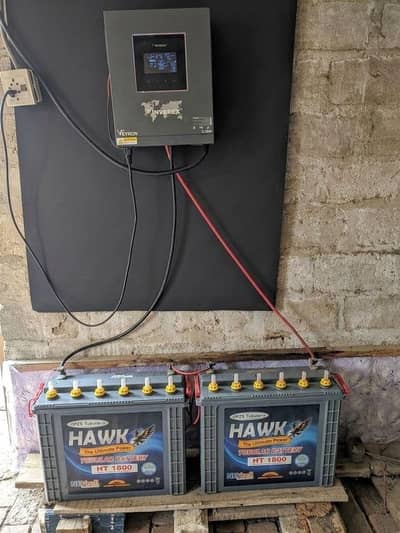 Inverex Full System With Solar+Big 2 Batteries
