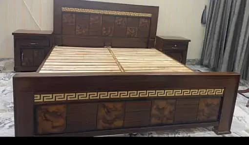 Bed/Double bed/single bed/king size bed/wooden bed/polish bed
