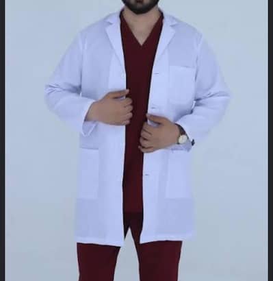 Lab Coat ( white)  size medium