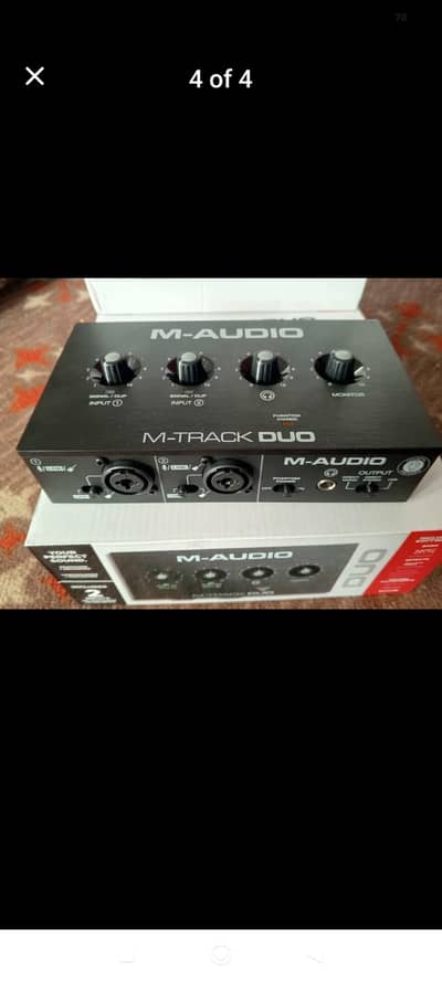 M audio interface sound card