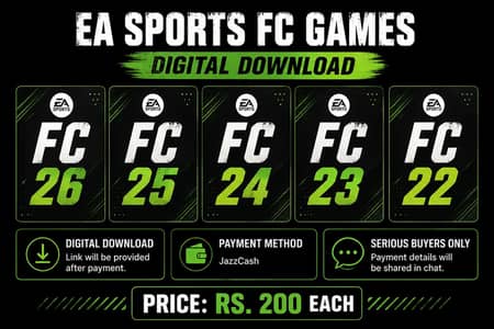 EA Sports FC Games For 200 Only