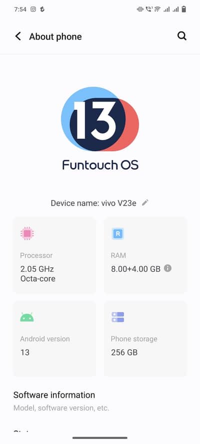 Vivo V23e