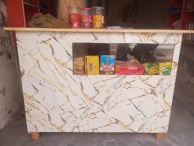 Counter and racks