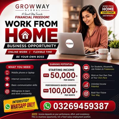 Male and female staff required | office or home based | jobs
