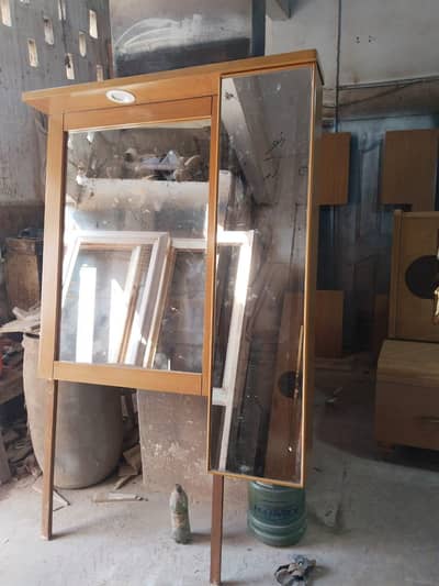 double Bed with Matrix, 3 Door Sliding Almari, Cingaar Maiz
