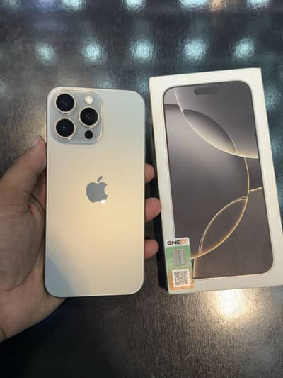 Apple iPhone 16 Pro Max Pta Approved 256GB
