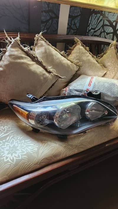 Canadian head lights corolla 2013 model