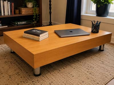 custom made table for study or floor dining