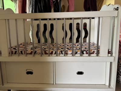 Wooden Cot Available for sale