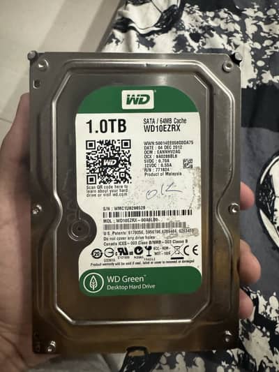 1TB Hard drive