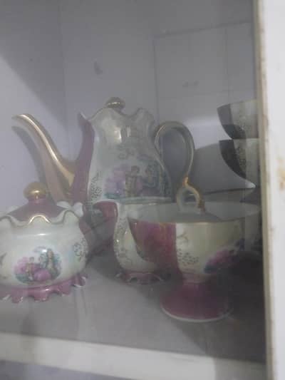 teasetcup with stand musical kettle