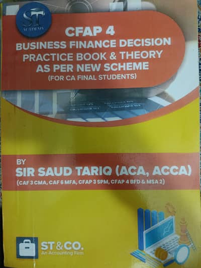 CFAP-4 Practice Book & Theory for CA Final Students