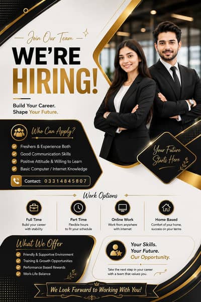 Start your career with us