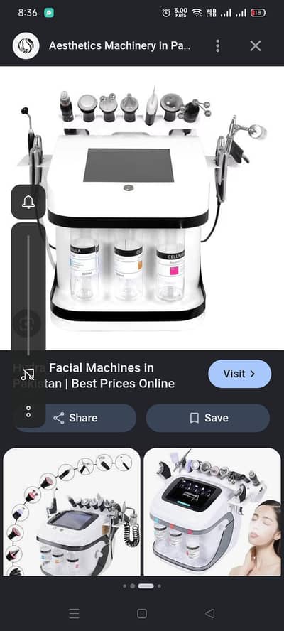 hydra facial machine