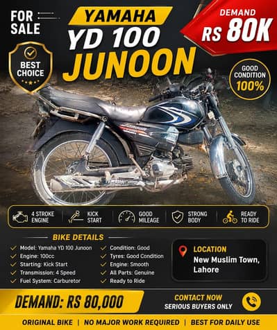 Yamaha YD 100 junoon