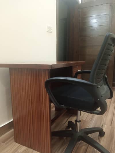 Wooden Study Table and Desk Chair Set (Whatsapp Only)
