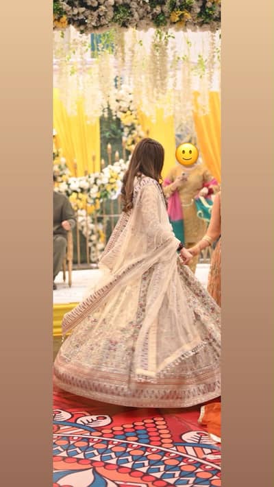 Emaan adeel ( designer ) lehnga formal wear