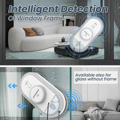 Alfabot X8 Window Robot Cleaner | 80W | 600mAh Battery | Box Pack