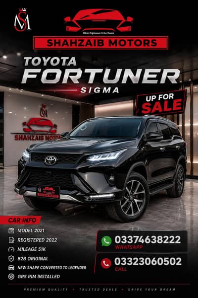 Toyota Fortuner Sigma 2021