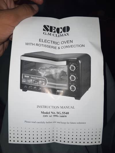 Dulex electric oven