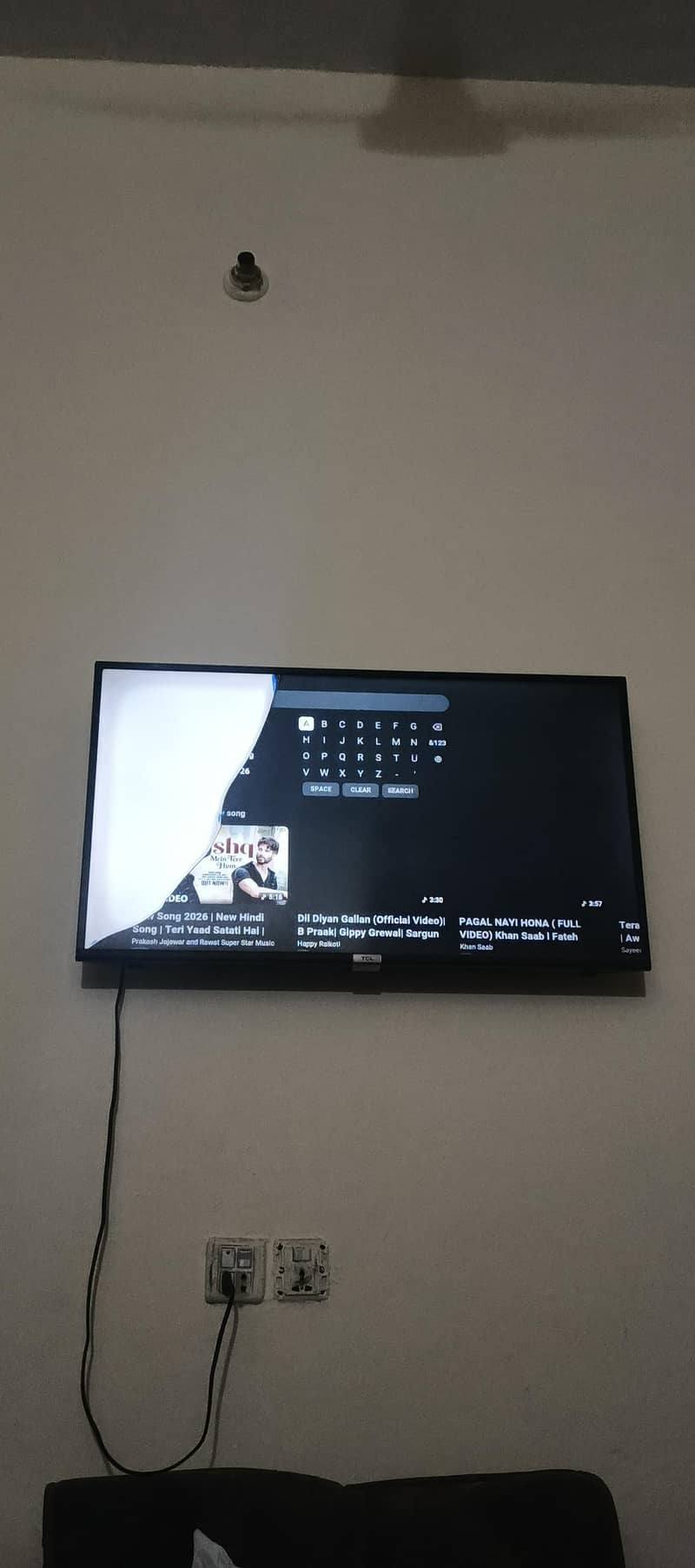 TCL led side damage 0