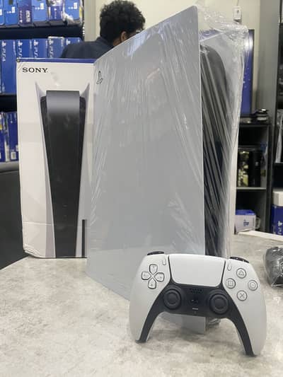 Playstation 5 Fat Disc - with Box + Original Controller | Sealed