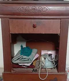 1 big divider, 1 t. v trolly