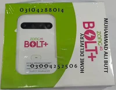 Zong 4G Bolt usb cloud router Wireless WiFi Internet devices Available