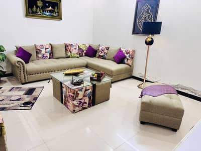 L shape full sofa set