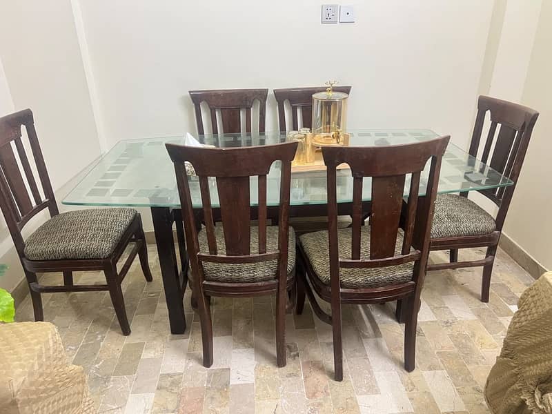 6 Seater Dinning Table 6