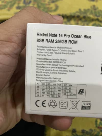 Redmi note 14pro