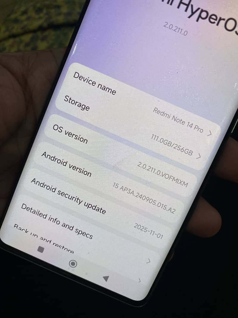 Redmi note 14pro 11