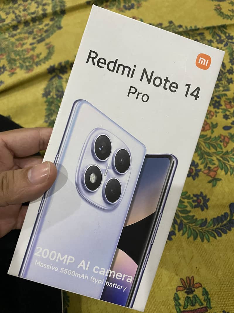Redmi note 14pro 12