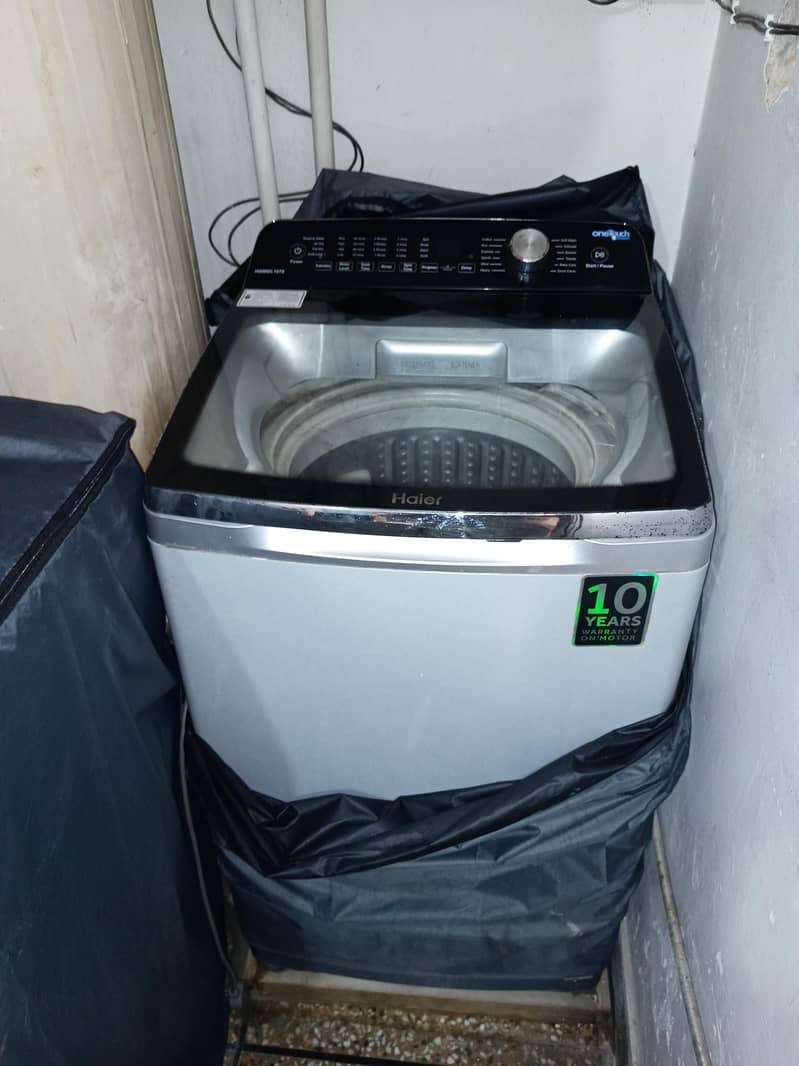 Haier automatic washing machine 1