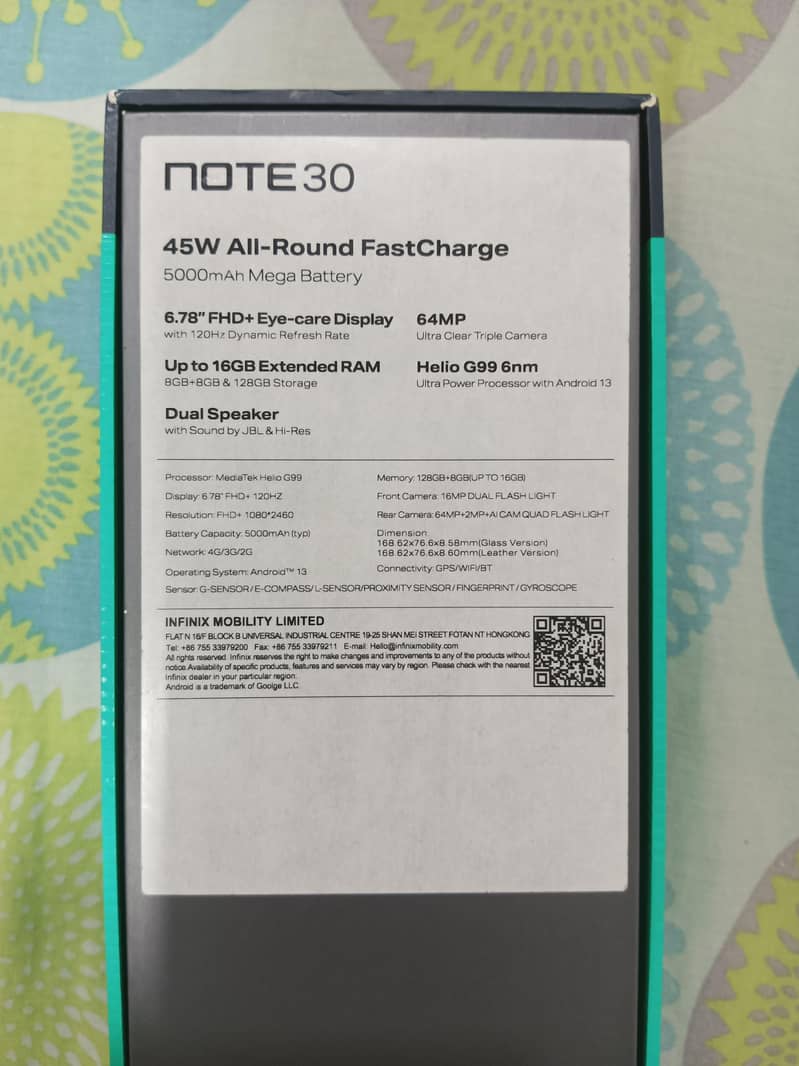 Infinix Note 30 7