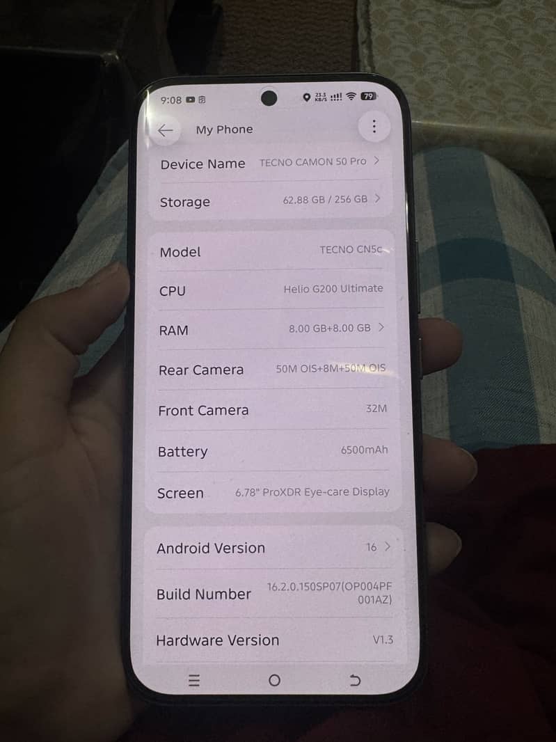 Tecno CAMON 50 pro 4