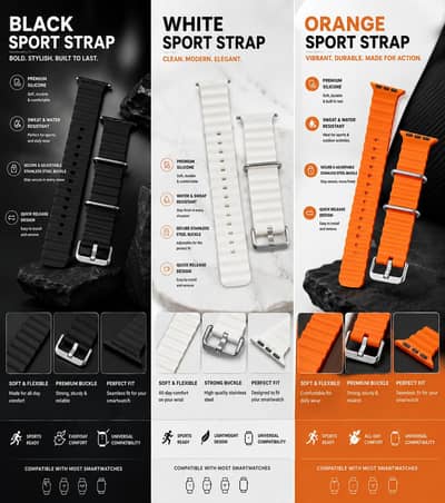 Apple watch strap, Watch band, Smart watch band
