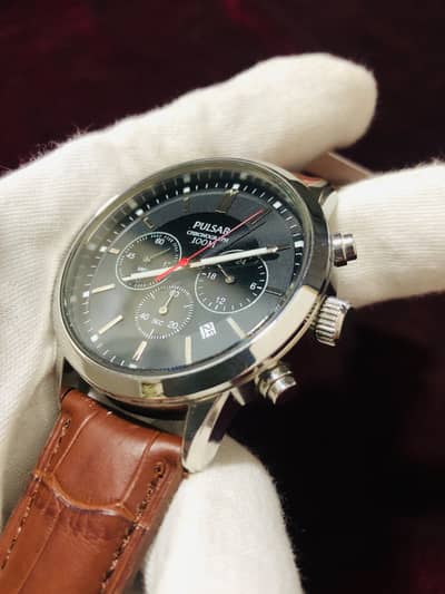 Pulsar ( by seiko ) Chronograph 100m Mens Quartz watch