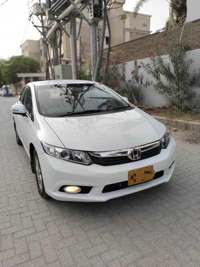Honda Civic Oriel 2013 WHITE