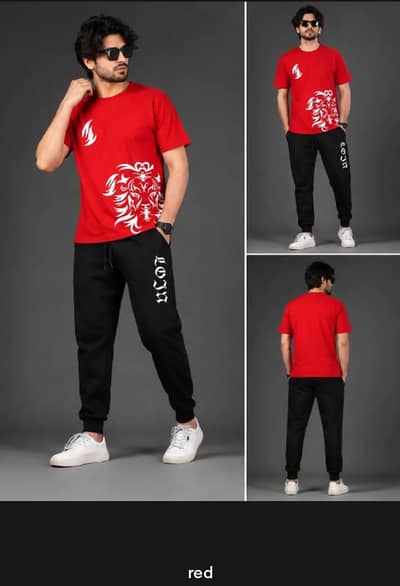branded track suit