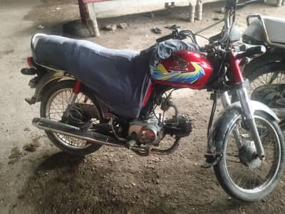 Honda CD 70 Registed in 2023 read ad. carefylly